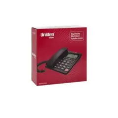 UNIDEN - Telefono Sobremesa Manos Libres CID Botones Grandes