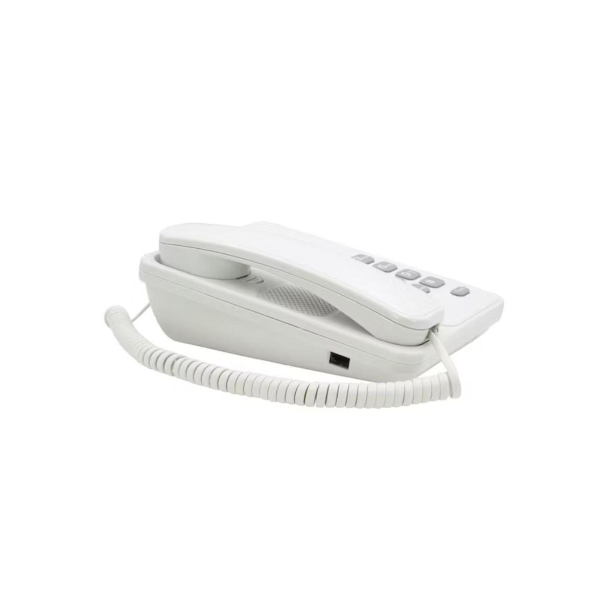UNIDEN - Telefono Sobremesa Botones Grandes Blanco 7202 Uniden