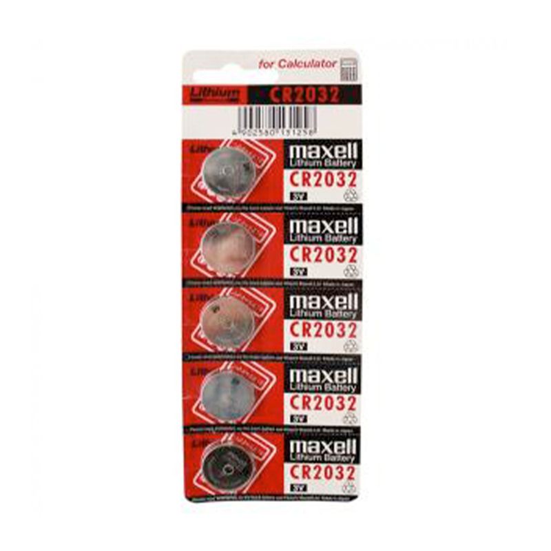 MAXELL - Pilas Maxell Blister 5 Pilas Cr2032 - Negro