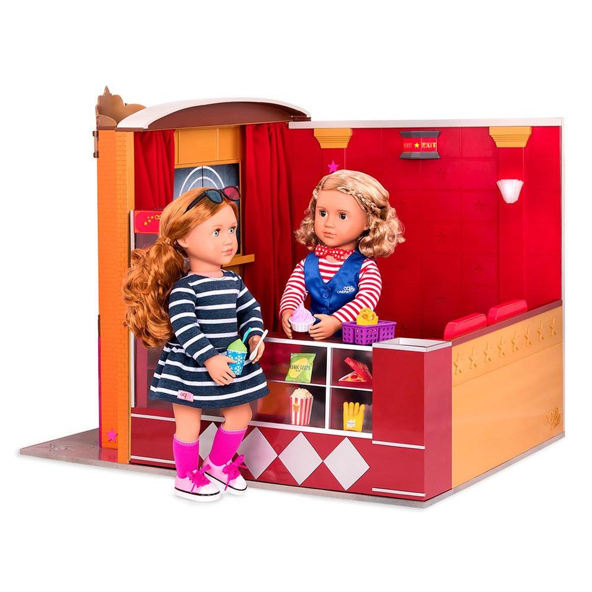 OUR GENERATION - Set accesorios snacks de película - Our Generation