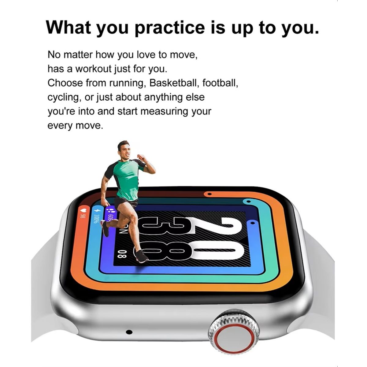 GENERICO - Reloj Inteligente Smartwatch TFT 2.3 320X240 4 Días uso continuo