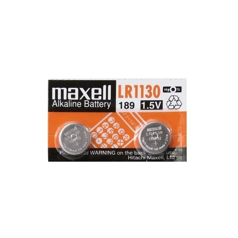 MAXELL - Pilas Maxell Blister 10 Pilas LR1 130 - Negro