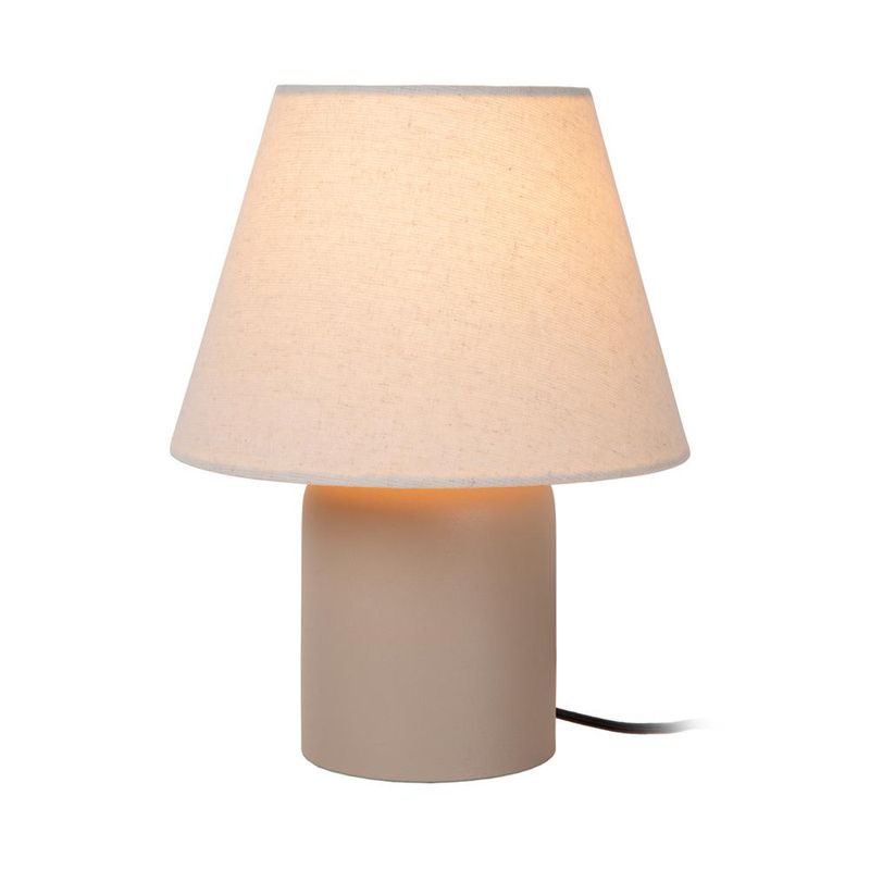 BOSCO - LAMPARA DE MESA MACIA BEIGE 1XE14