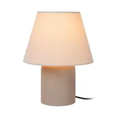 BOSCO - LAMPARA DE MESA MACIA BEIGE 1XE14
