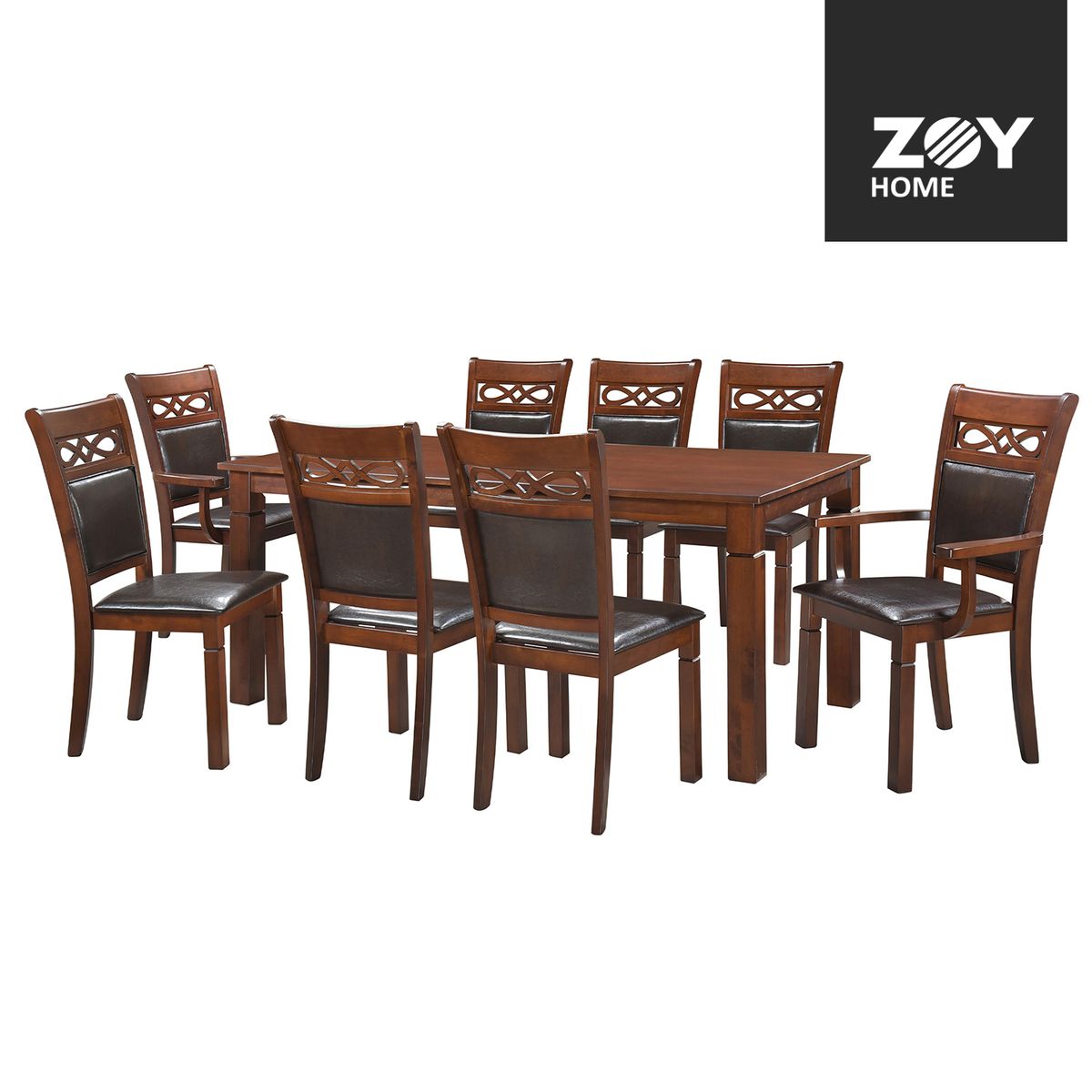 WDS HOME - Juego de Comedor Capri 6 Sillas 2 Sitiales