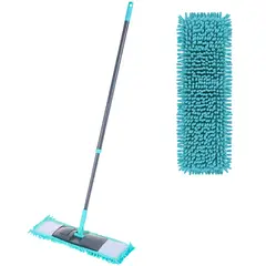 GENERICO - Trapero Microfibra Mango Extensible + 1 Repuesto