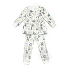 LITTLE BEE - Pijama Franela Blue Birds