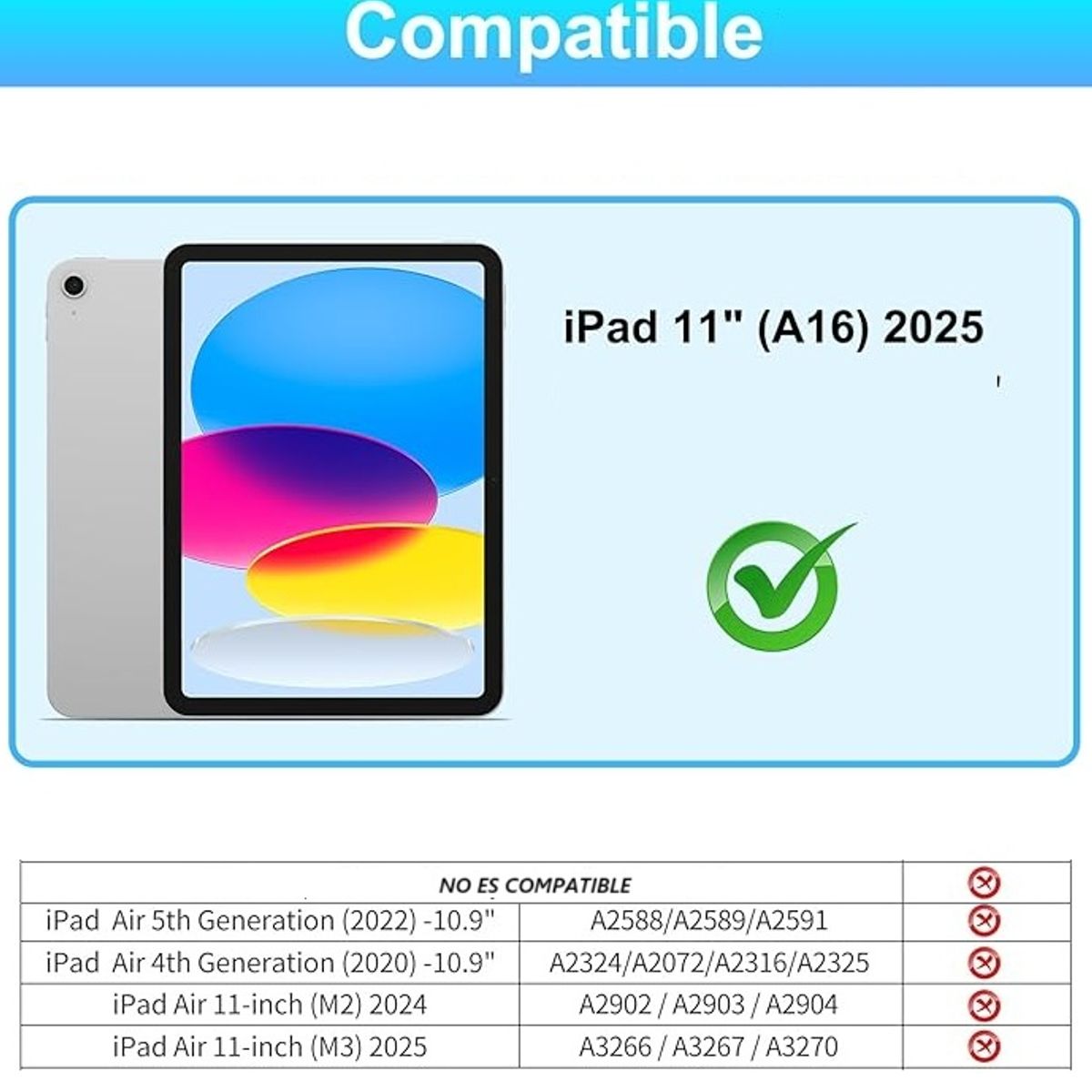 GENERICO - Lamina Sensación Paper Like Mate Compatible Con iPad 11va gen A16