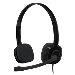 LOGITECH - Audifono Estereo Con Microfono Jack 3.5 OverEar H151