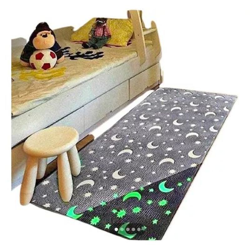 GENERICO - Alfombra Pasillera Luminosa 160x50cm para Bajada de Cama