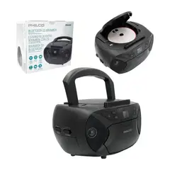 PHILCO - Radio CD Cassette Bluetooth USB Negro 2050BT