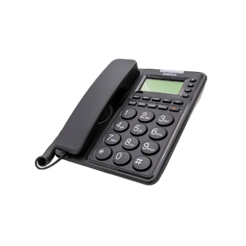 UNIDEN - Telefono Sobremesa Manos Libres Botones Grandes 409N Uniden