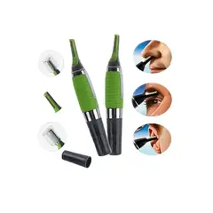 GENERICO - Cortador Recortador Dvellos Cuidado Facial Nariz Oído Pecho Color Verde