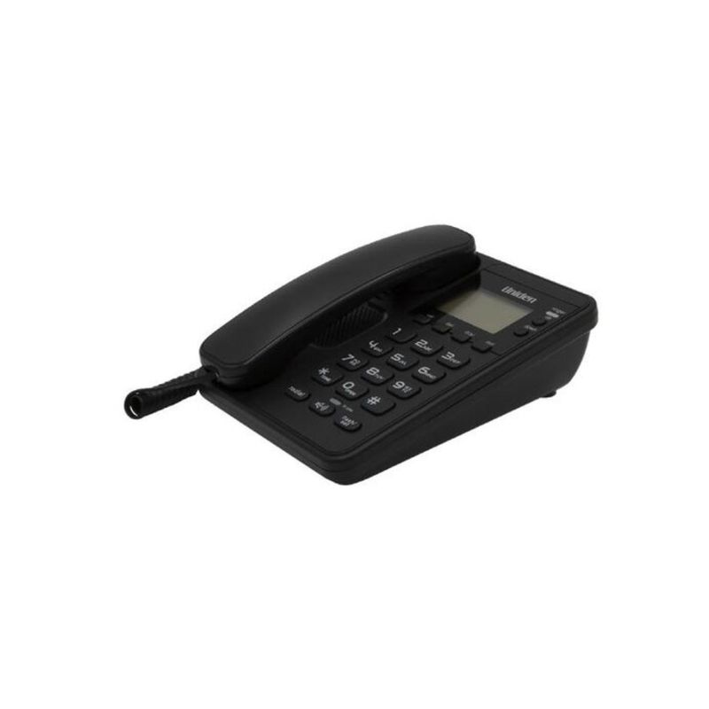 UNIDEN - Telefono Sobremesa Manos Libres Botones Grandes Negro Uniden
