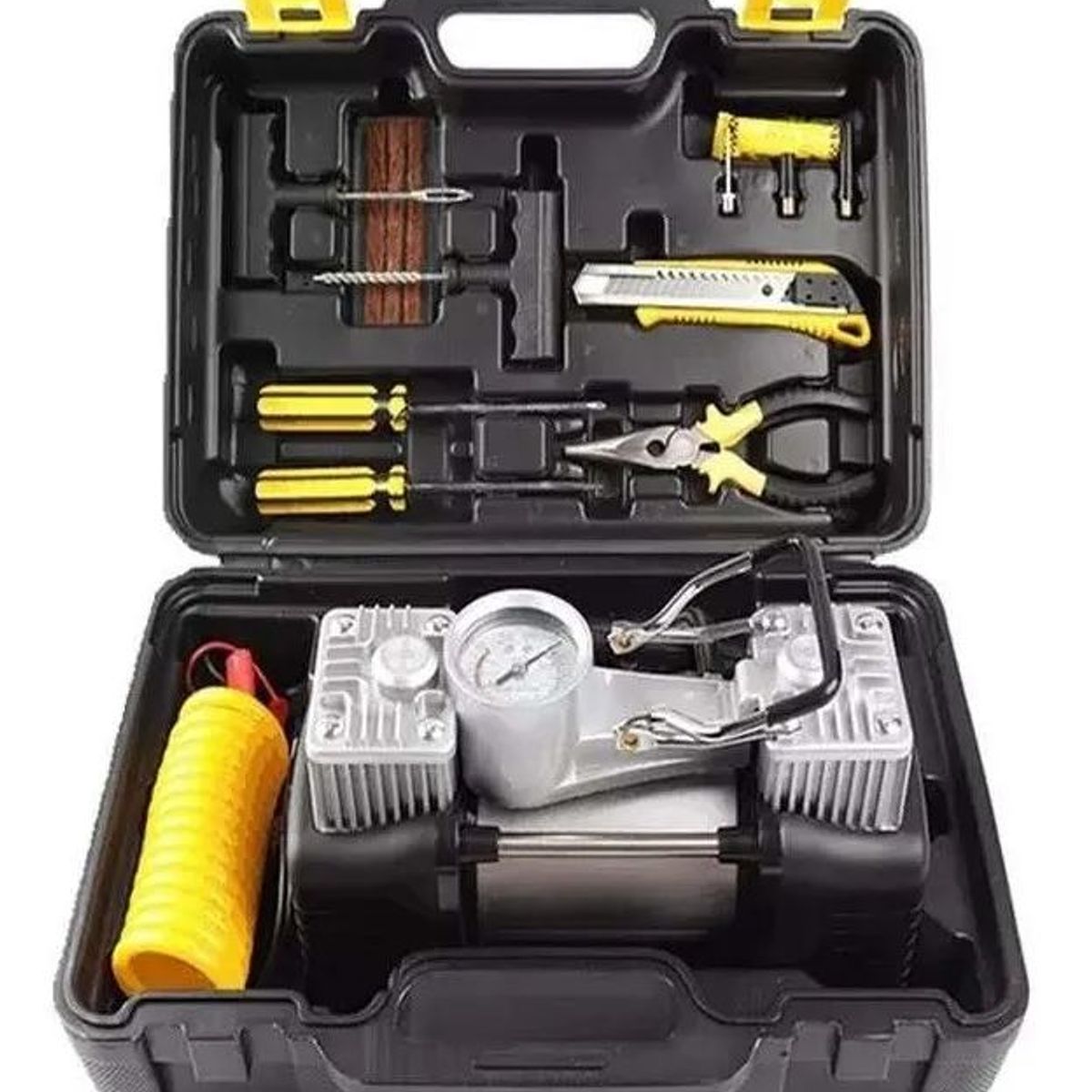 SHOP EHOME BAG - Compresor Aire Doble Cilindro 12v Inflador