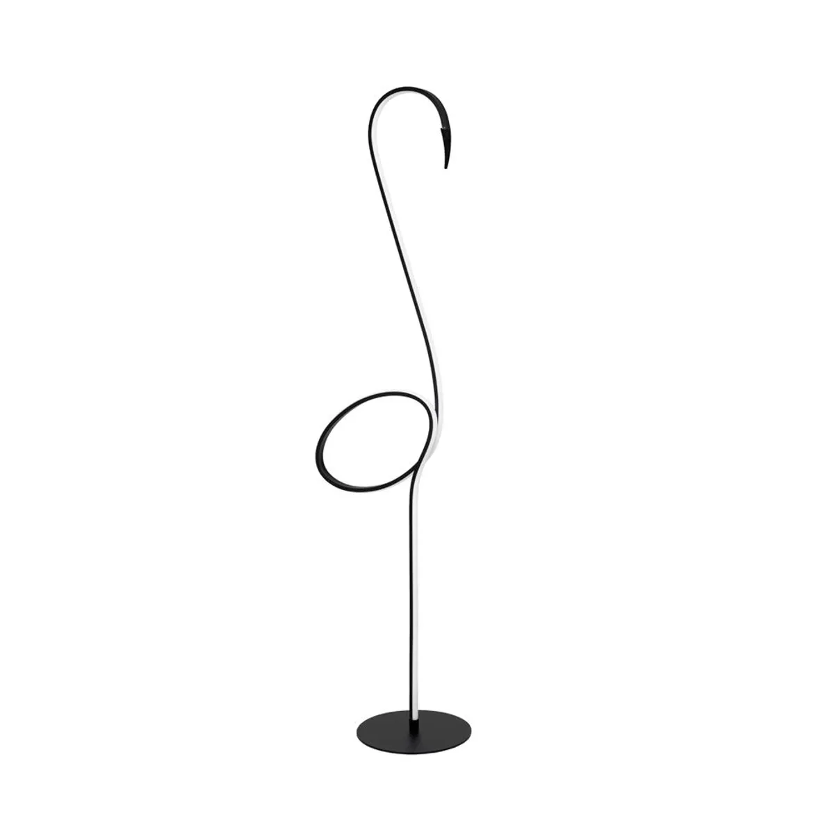 BOSCO - LAMPARA DE PIE FLAMINGO LED MULTICOLOR