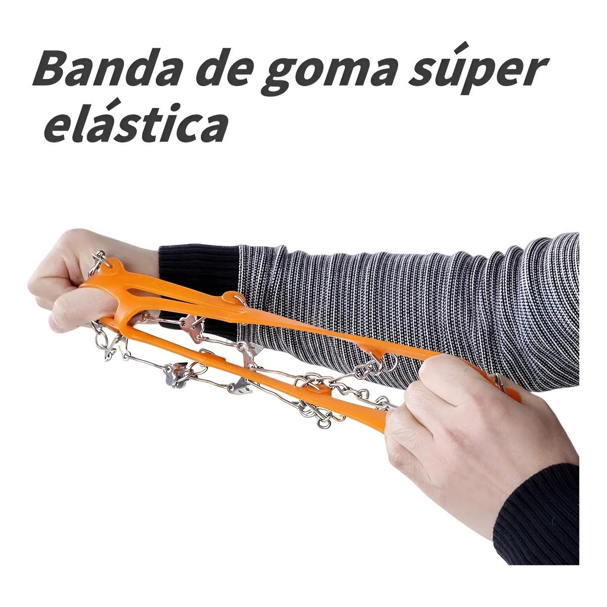 GENERICO - Hielo Crampones Antideslizantes Nieve Alpinismo Montaña