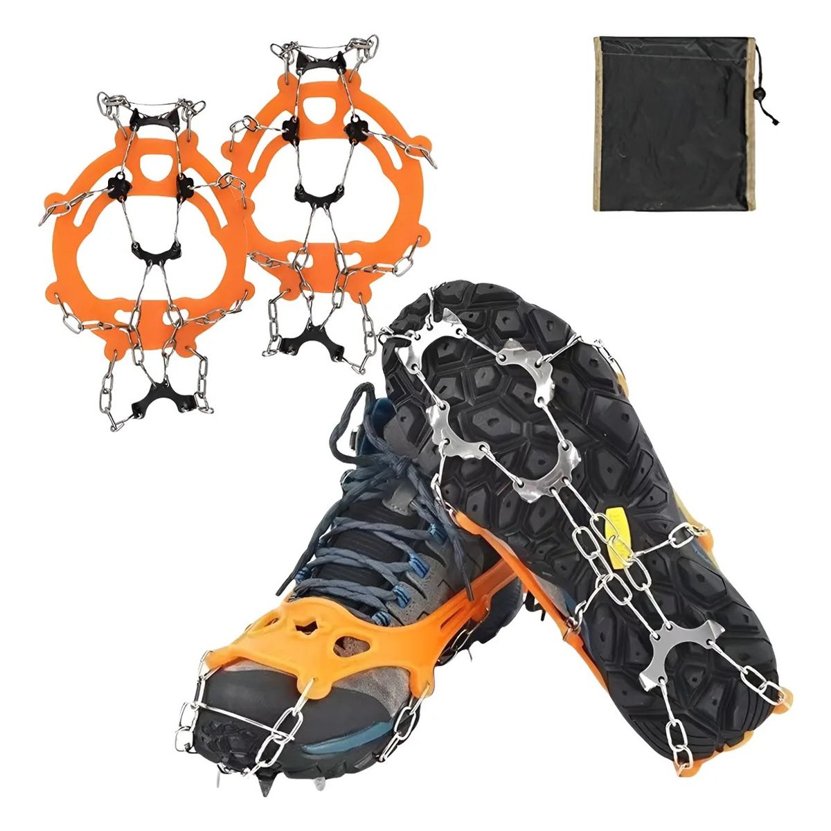 GENERICO - Hielo Crampones Antideslizantes Nieve Alpinismo Montaña