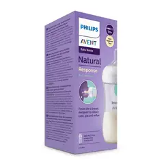 AVENT - Mamadera Natural Response Airfree 260ml 1m+