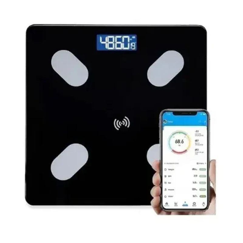 GENERICO - Balanza Pesa Digital Inteligente Vitalia Bluetooth Smart App