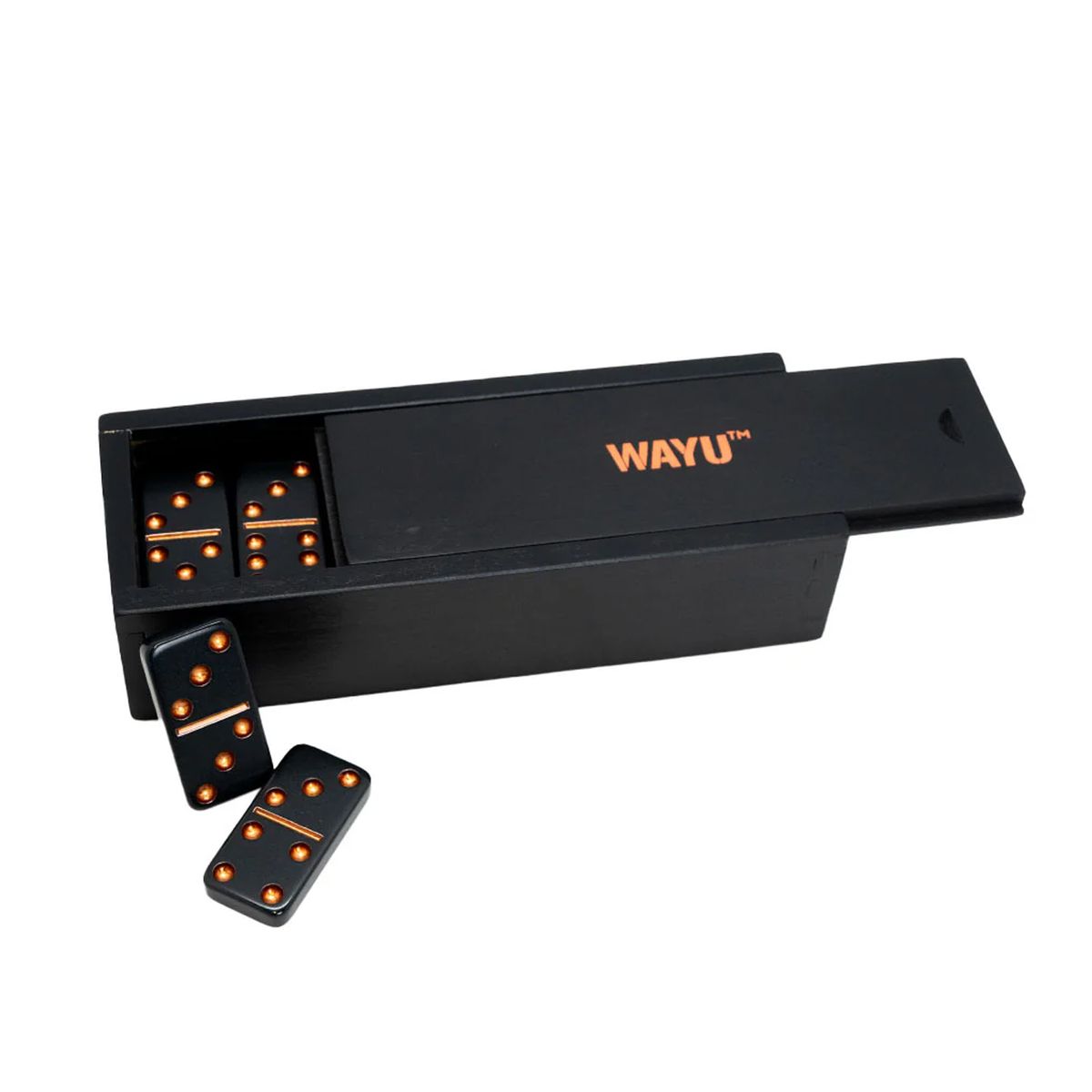 WAYU - Juego de Dominó Resina 28 Piezas Wayu