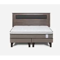 ROSEN - Cama Europea New Style 6 2 Plazas BD Respaldo Ferrara