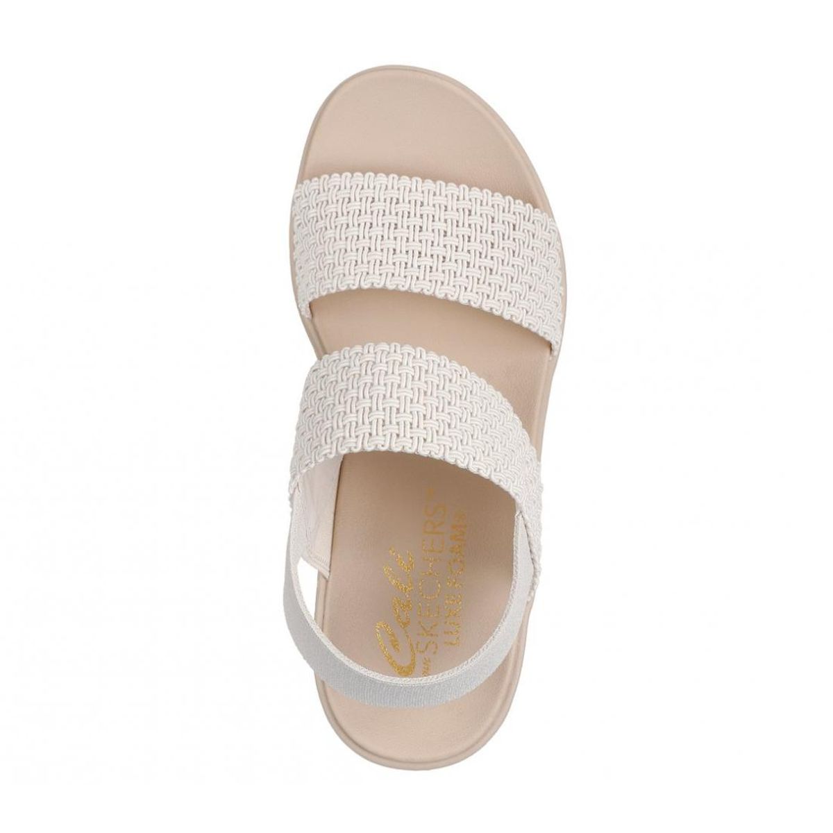 SKECHERS - Sandalias Mujer Cali Day Beige WT Skechers