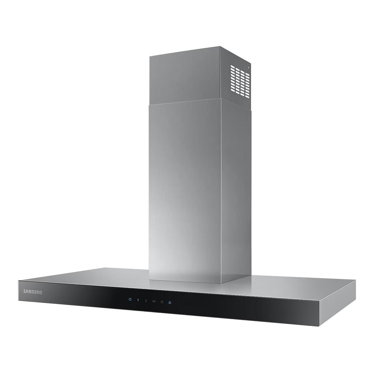 SAMSUNG - Campana Samsung Filtro lavable aluminio, Panel táctil 90cm