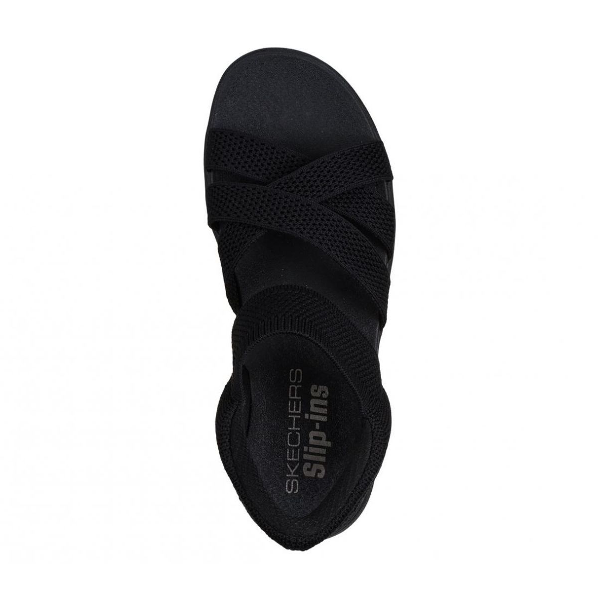 SKECHERS - Sandalias Mujer Slip-ins Arya Negro Skechers