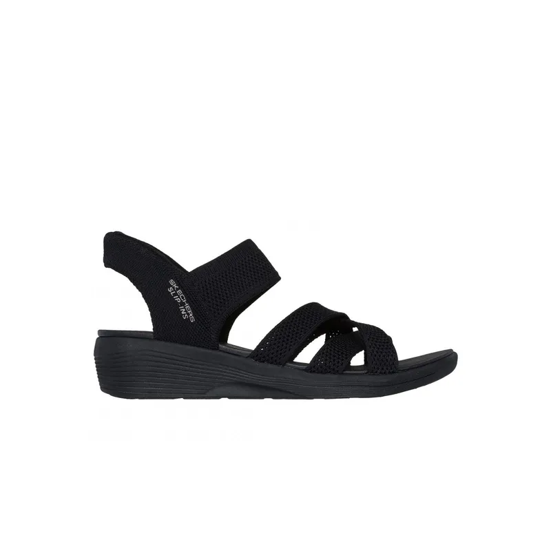 SKECHERS - Sandalias Mujer Slip-ins Arya Negro Skechers