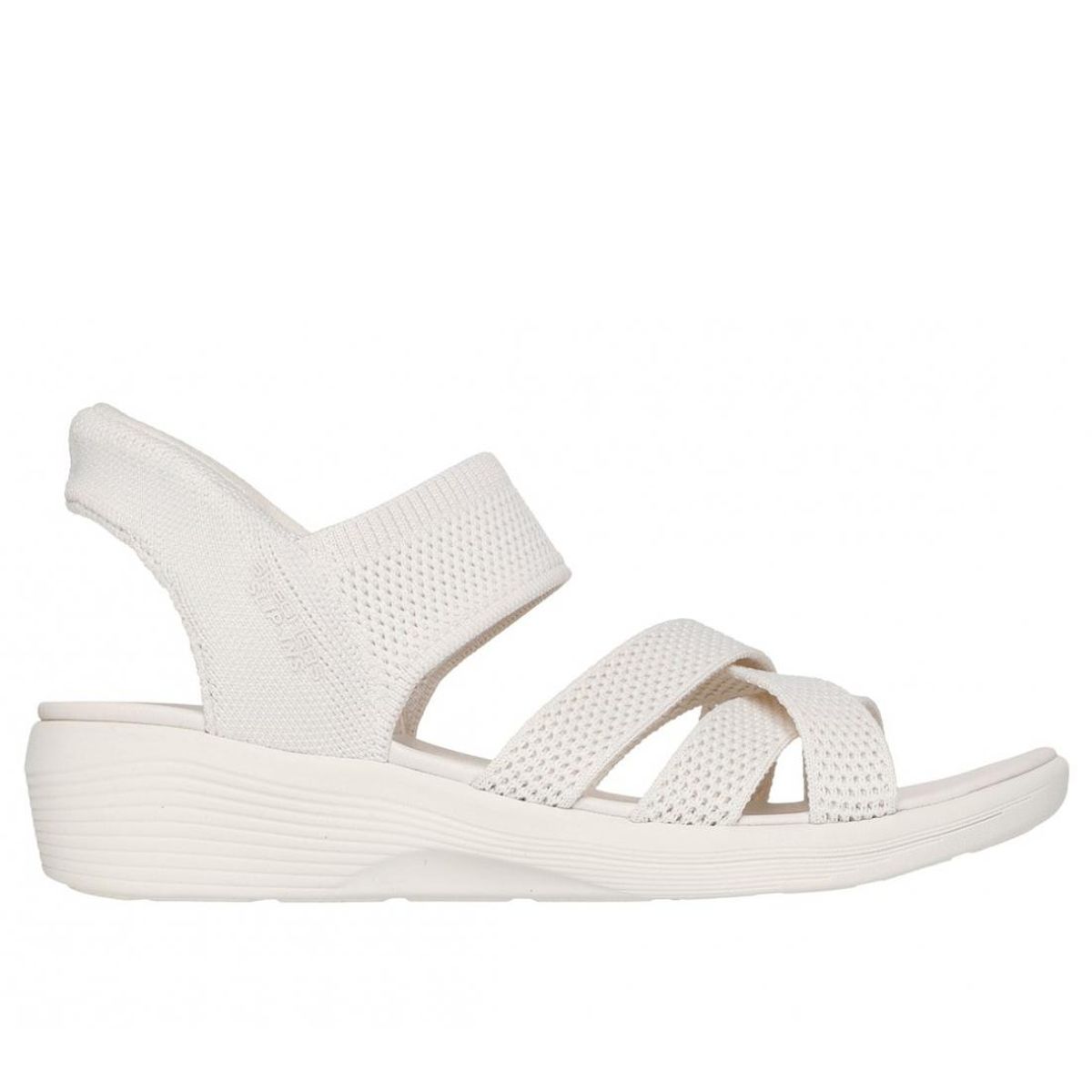 SKECHERS - Sandalias Mujer Slip-ins Arya Beige Skechers