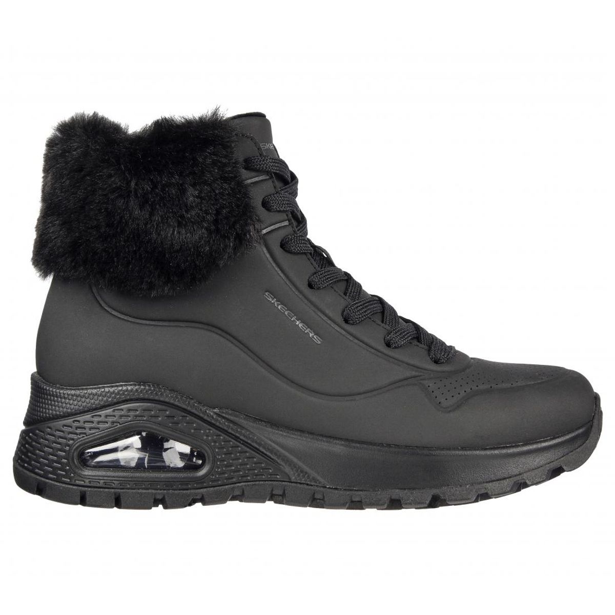 SKECHERS - Botín Mujer Uno Rugged Fall Air Negro BK Skechers