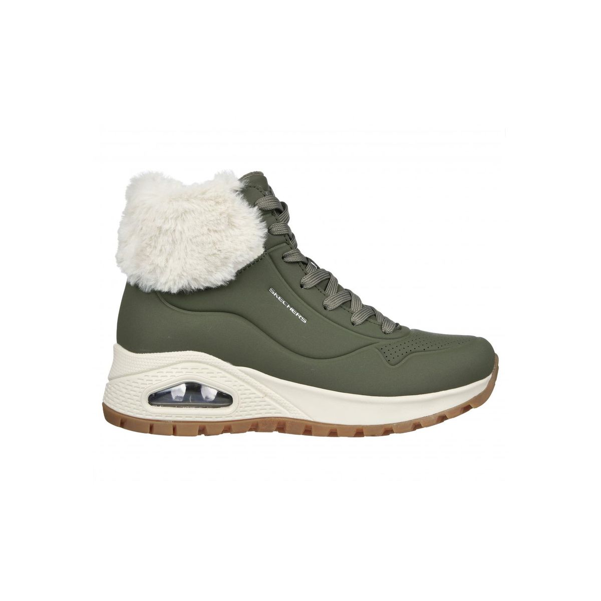 SKECHERS - Botín Mujer Uno Rugged Oliva Skechers