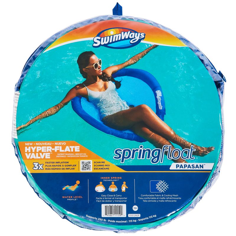SWIMWAYS - Swimways  Spring Float Papasan Nueva Vávula