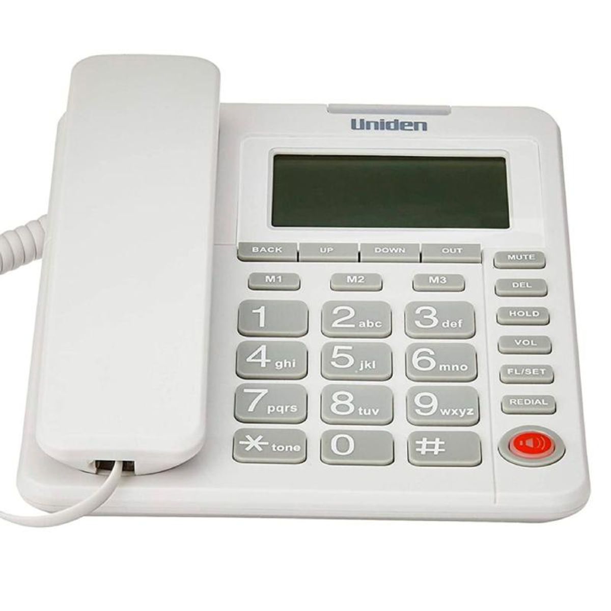 UNIDEN - Teléfono Mlibres Cid Uniden Blanco Fj