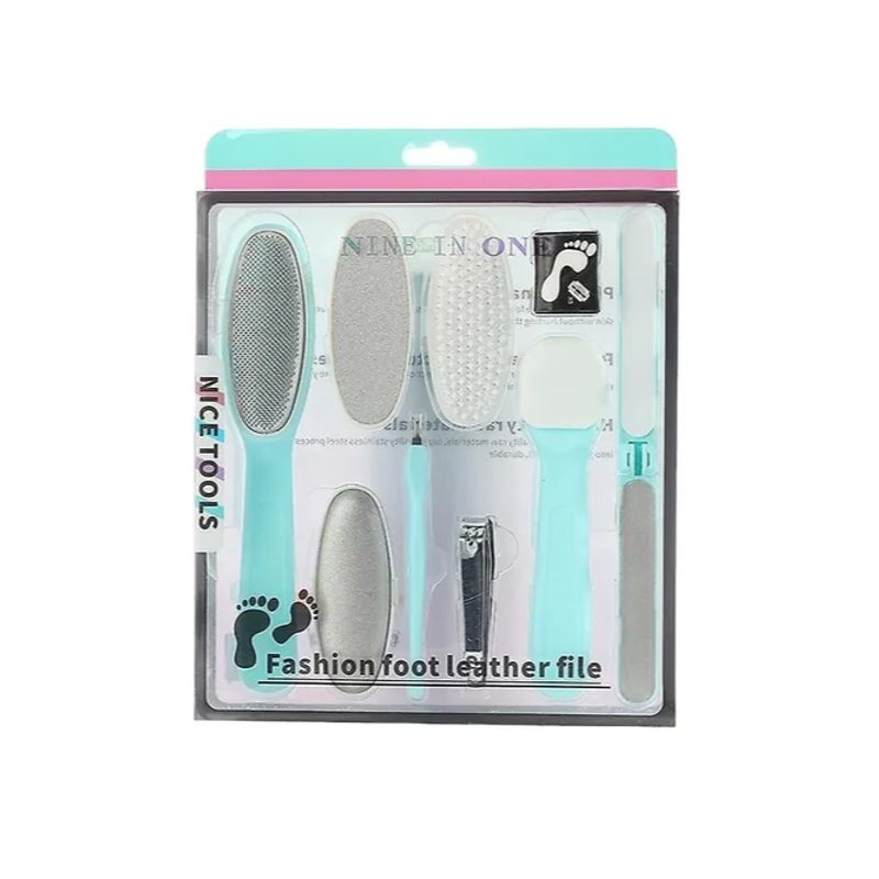 GENERICO - Set De Pedicura Profesional Y Alta Calidad 9 En 1