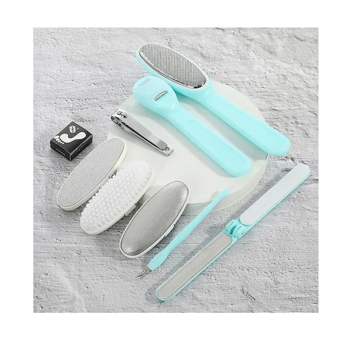 GENERICO - Set De Pedicura Profesional Y Alta Calidad 9 En 1 / S 12276