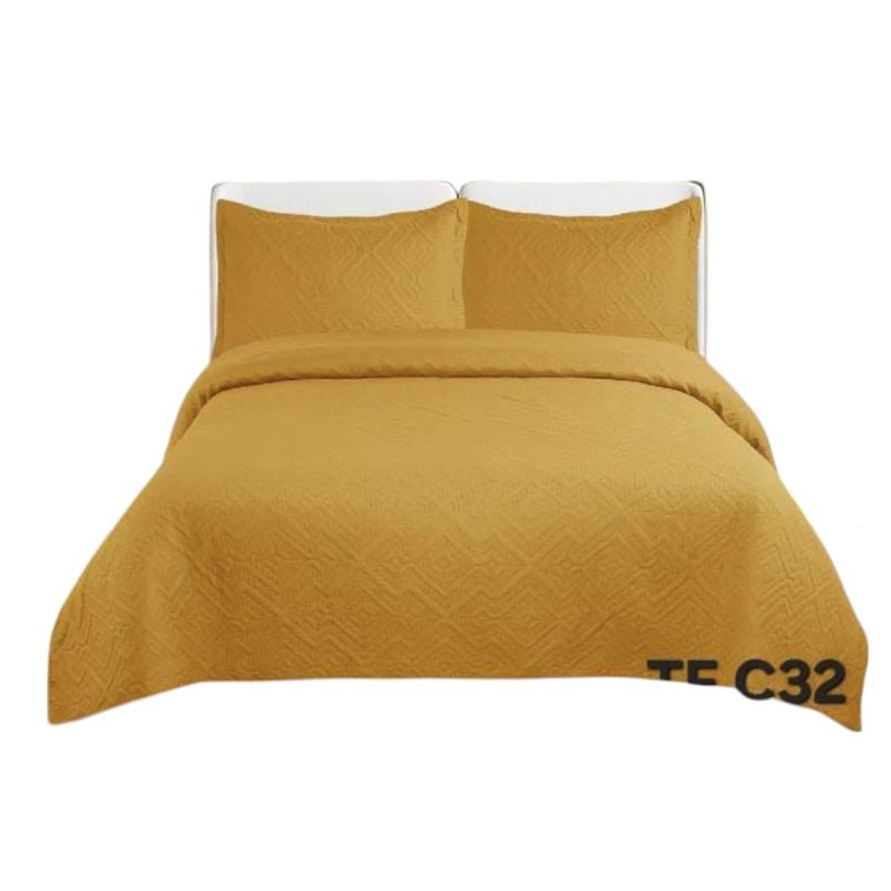 ANGELES DEL HOGAR - CUBRECAMA QUILT DE VERANO UNICOLOR TF 2P
