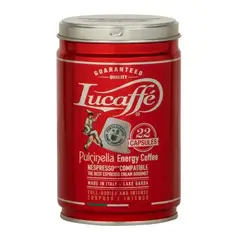 LUCAFFE - Capsulas De Café Lucaffee Pulcinella 22 Unidades Nespresso