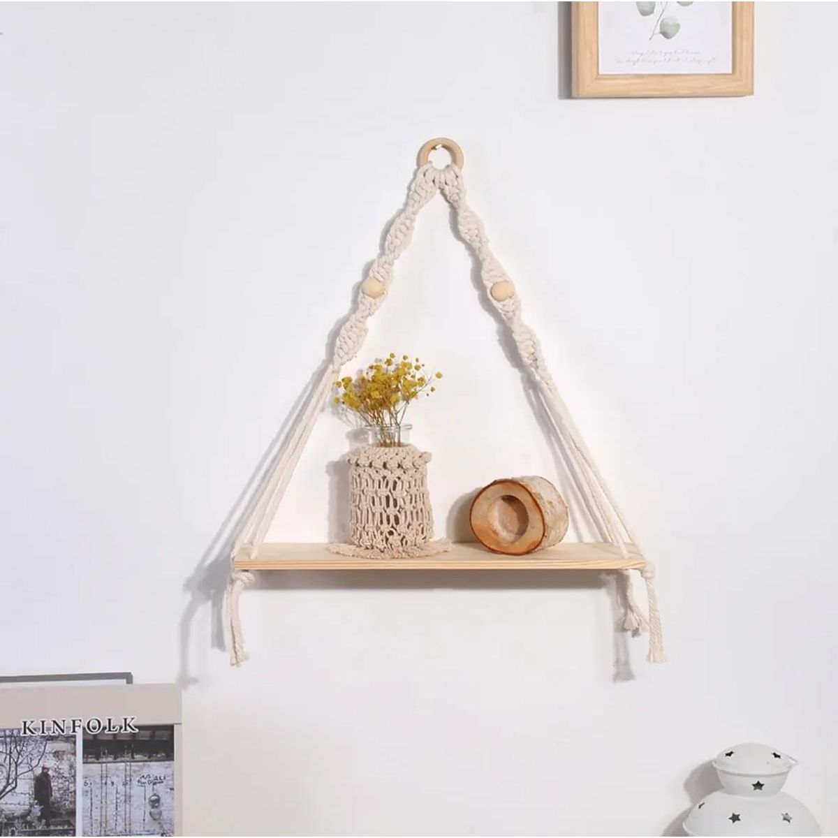 HOMEY - PACK 2 Colgador Decorativo De Macrame