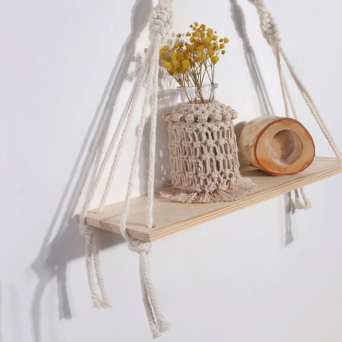HOMEY - PACK 2 Colgador Decorativo De Macrame