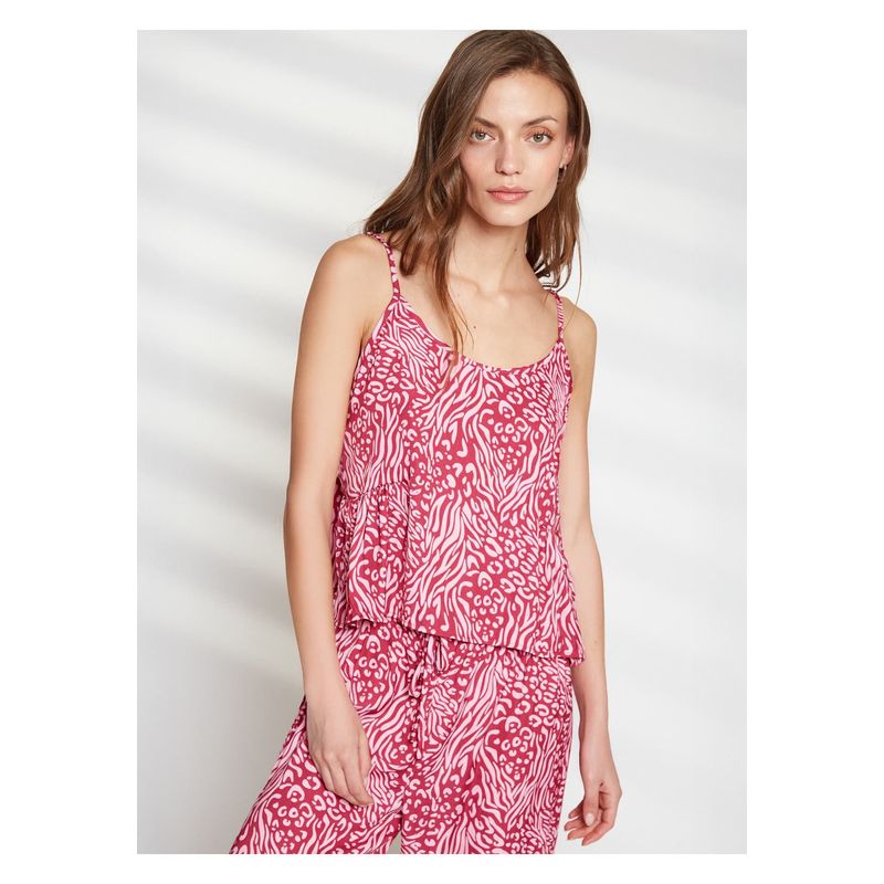 LOUNGE - Pijama Dreamy Mujer Animal Print