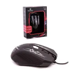 ULTRA - Mouse Alámbrico X 5 Retro Iluminado Gaming - Multicolor