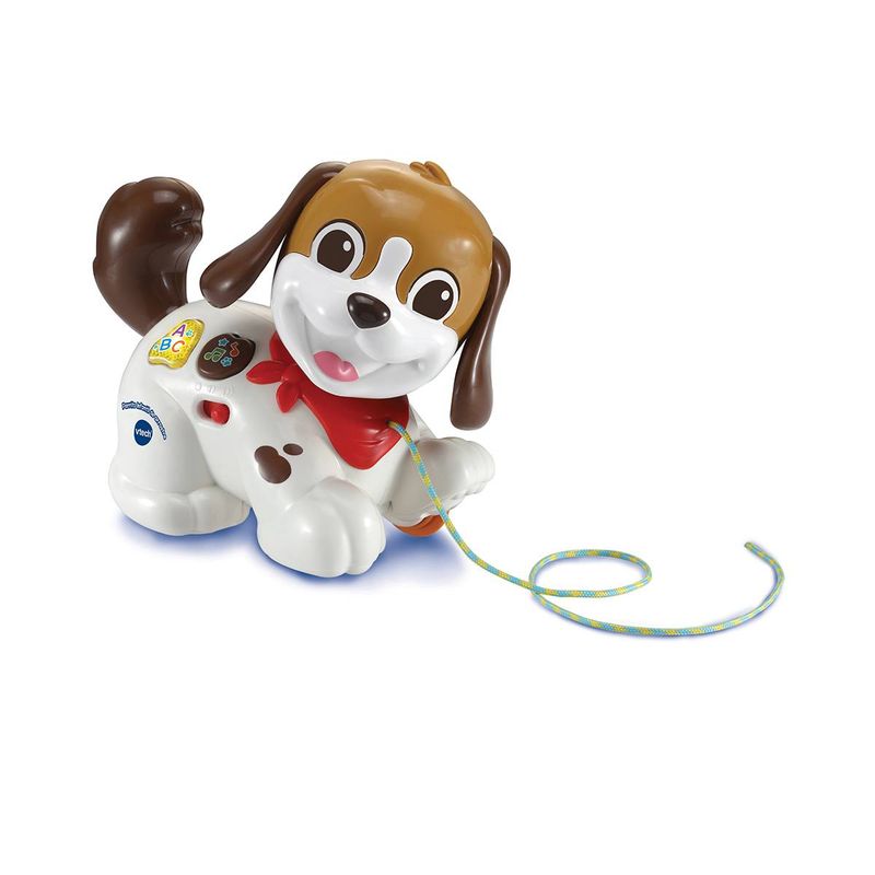 VTECH - Perrito Infantil De Arrastre Paseos Y Aventuras Vtech