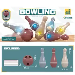 GENERICO - Juego Para Niños Bowling Pins Games