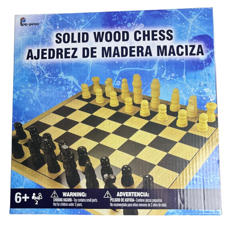 ANSALDO - Ajedrez Ansaldo Madera Maciza