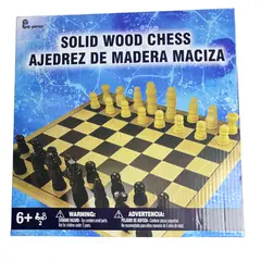 ANSALDO - Ajedrez Madera Maciza