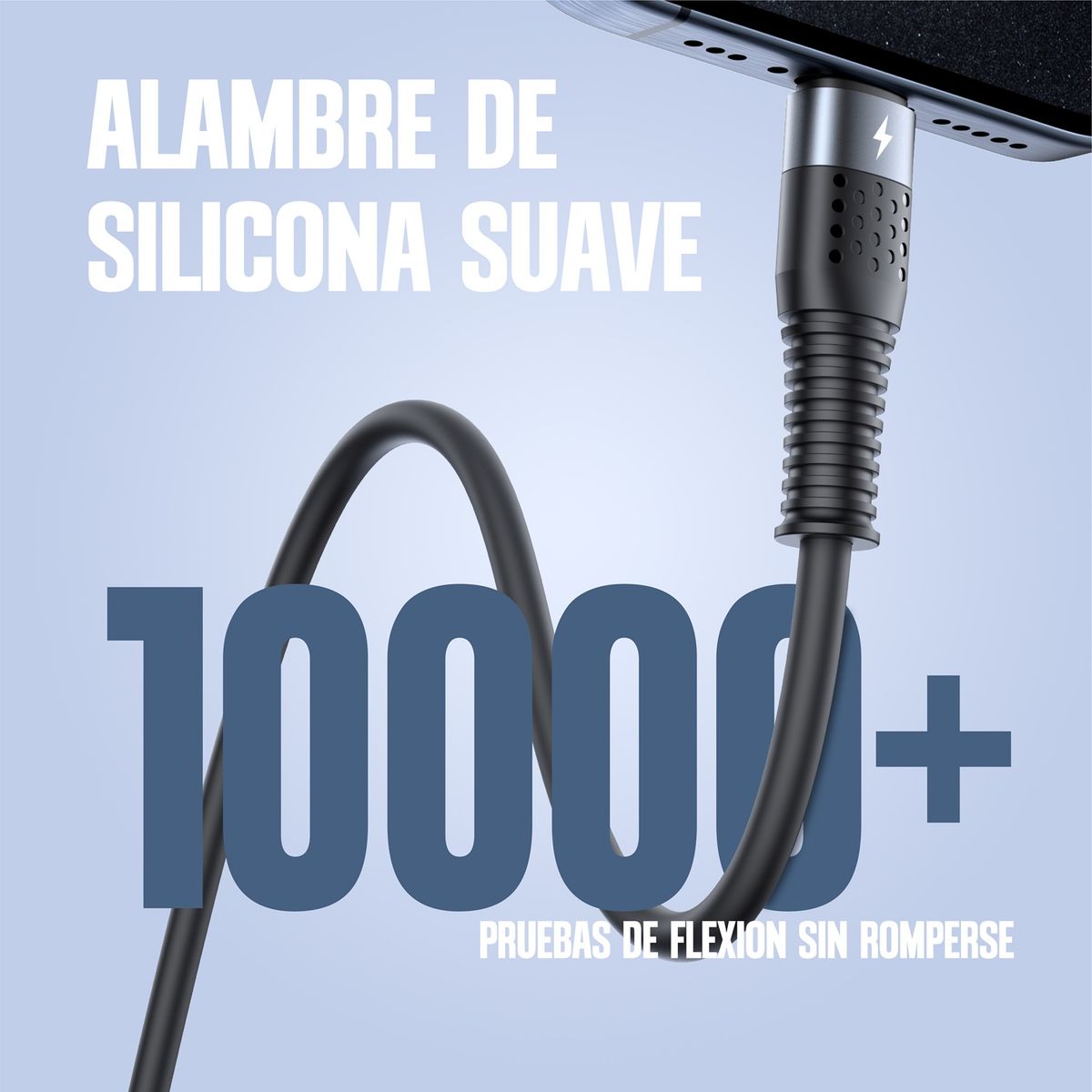 KBOD - Cable Para Carga y Datos Usb Para IP Kbod Cbo63 1 Metro 10W Negro