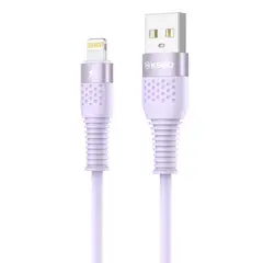 KBOD - Cable Para Carga y Datos Usb Para IP Cbo63 1 Metro 10W Lila