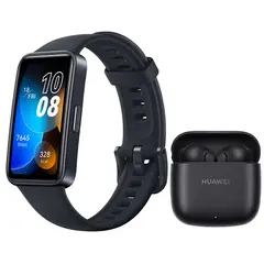 HUAWEI - Band 8 Reloj inteligente y Audifonos FreeBuds SE 2 Negro